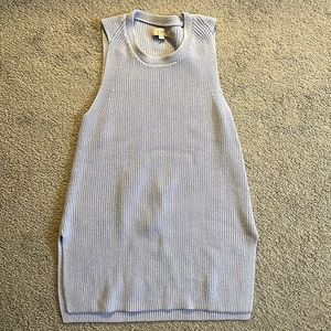 LOFT Ribbed Sleeveless sweater M
